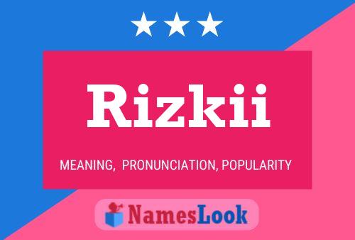 ملصق اسم Rizkii