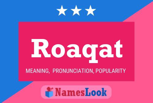 ملصق اسم Roaqat