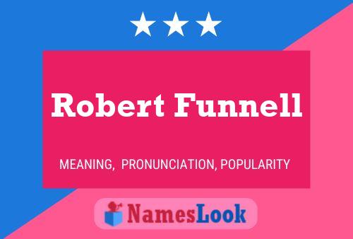 ملصق اسم Robert Funnell