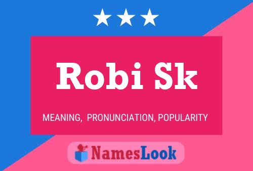 ملصق اسم Robi Sk