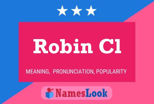 ملصق اسم Robin Cl