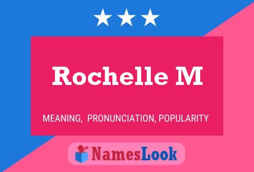 ملصق اسم Rochelle M