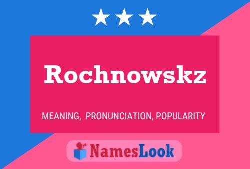 ملصق اسم Rochnowskz