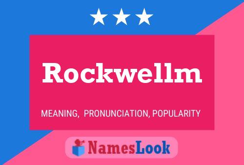 ملصق اسم Rockwellm