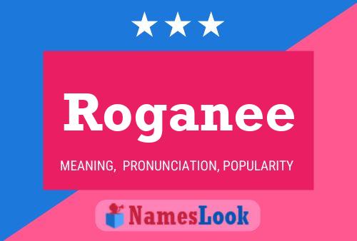 ملصق اسم Roganee