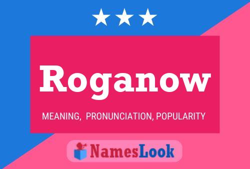 ملصق اسم Roganow