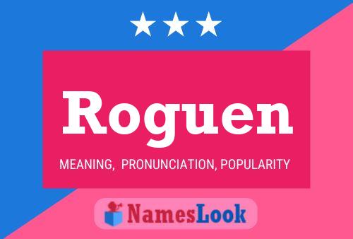 ملصق اسم Roguen