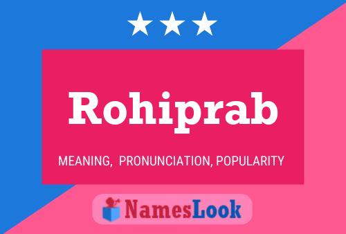 ملصق اسم Rohiprab