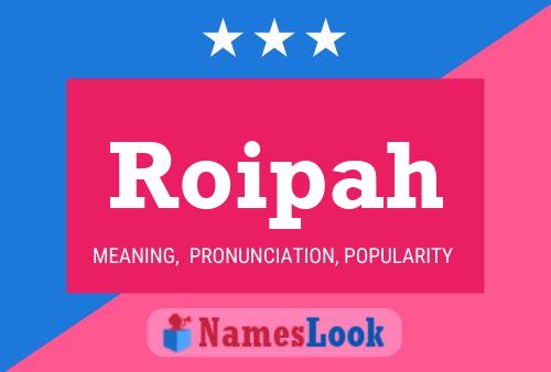 ملصق اسم Roipah