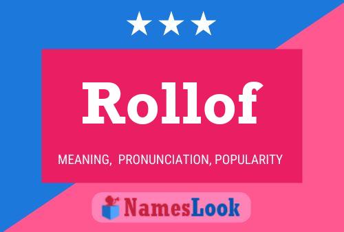 ملصق اسم Rollof