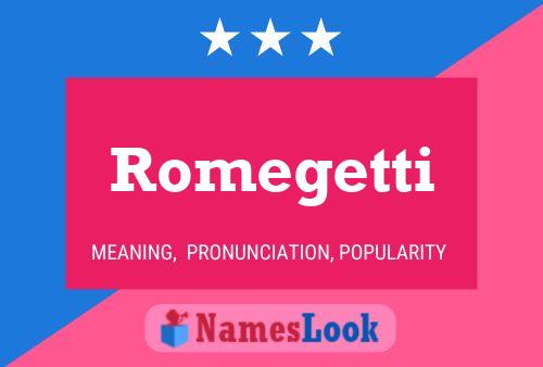 ملصق اسم Romegetti