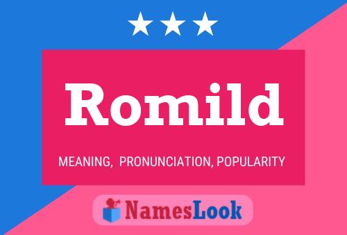 ملصق اسم Romild