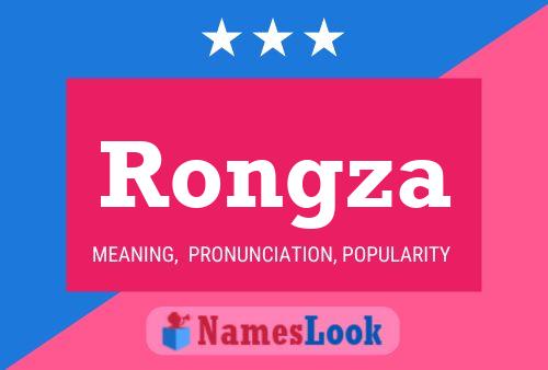 ملصق اسم Rongza