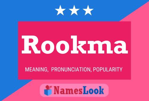 ملصق اسم Rookma