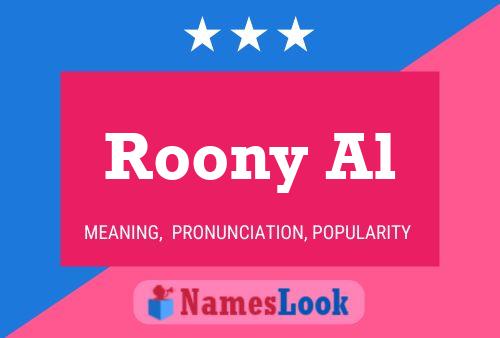 ملصق اسم Roony Al