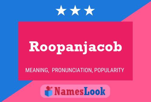 ملصق اسم Roopanjacob