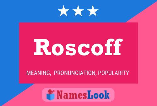 ملصق اسم Roscoff