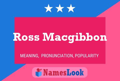 ملصق اسم Ross Macgibbon