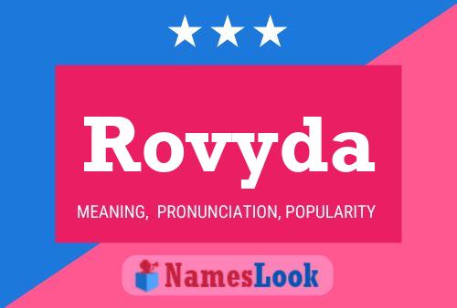 ملصق اسم Rovyda