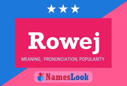 ملصق اسم Rowej