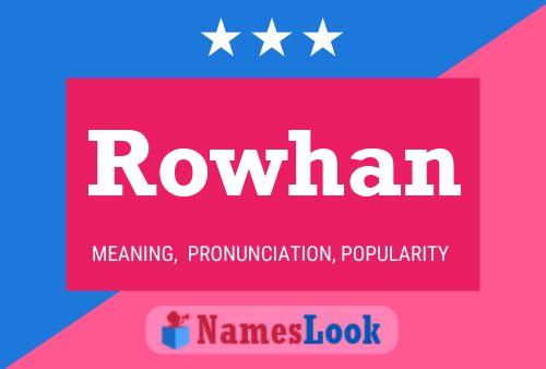 ملصق اسم Rowhan