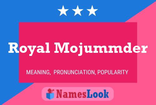 ملصق اسم Royal Mojummder