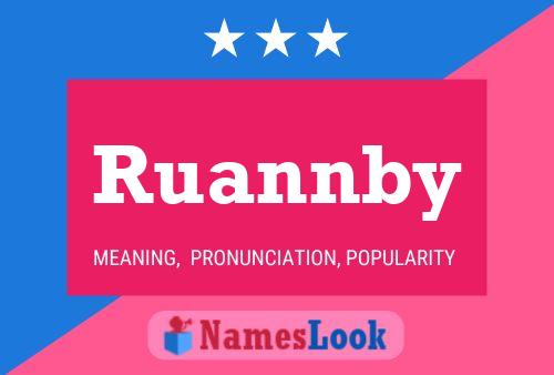 ملصق اسم Ruannby