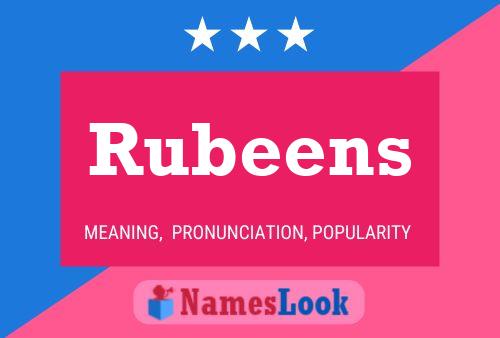 ملصق اسم Rubeens