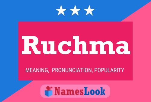 ملصق اسم Ruchma