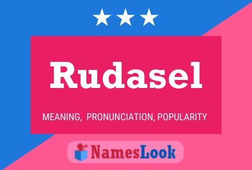 ملصق اسم Rudasel