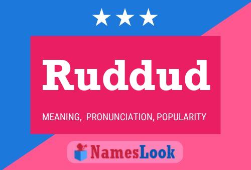 ملصق اسم Ruddud