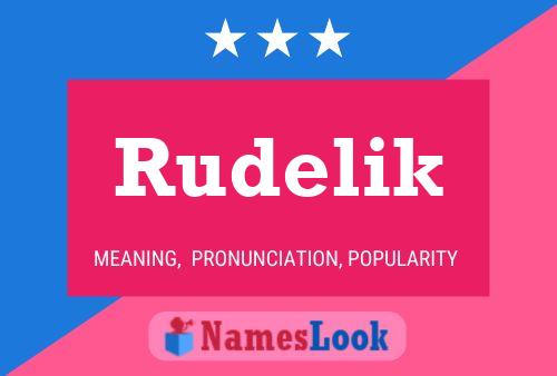 ملصق اسم Rudelik