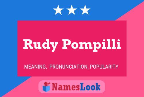 ملصق اسم Rudy Pompilli