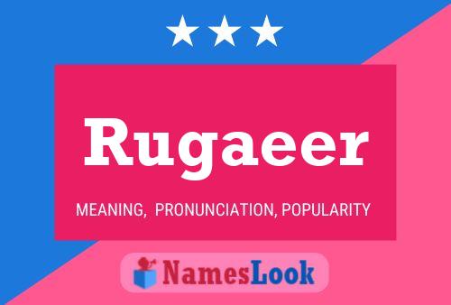 ملصق اسم Rugaeer