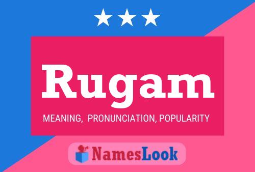 ملصق اسم Rugam