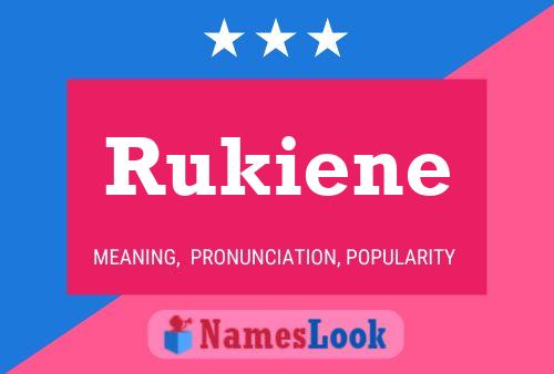 ملصق اسم Rukiene