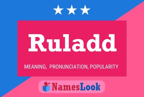 ملصق اسم Ruladd