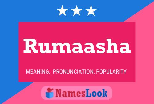 ملصق اسم Rumaasha