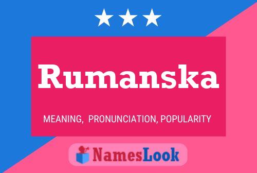 ملصق اسم Rumanska