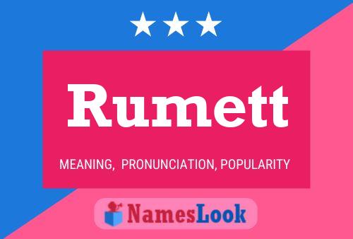 ملصق اسم Rumett