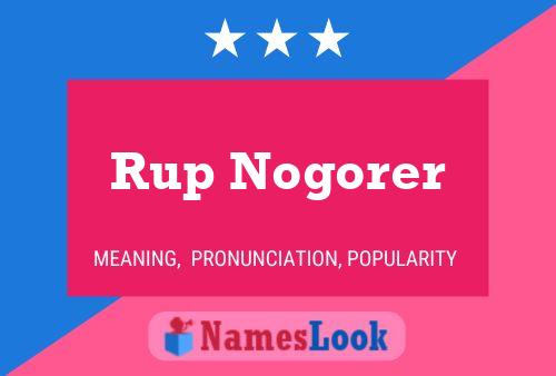 ملصق اسم Rup Nogorer