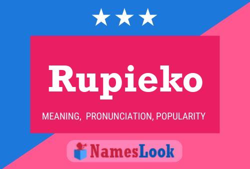 ملصق اسم Rupieko