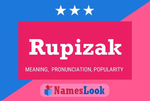 ملصق اسم Rupizak