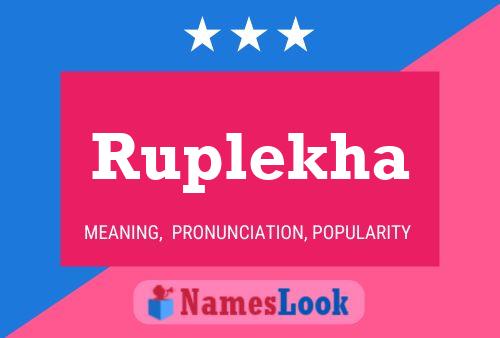 ملصق اسم Ruplekha