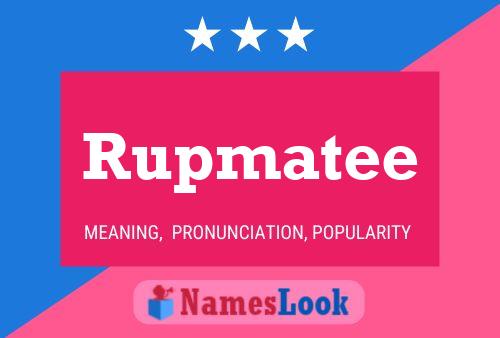 ملصق اسم Rupmatee