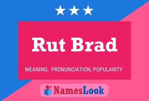 ملصق اسم Rut Brad