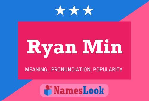 ملصق اسم Ryan Min