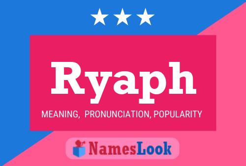 ملصق اسم Ryaph