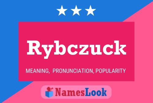 ملصق اسم Rybczuck