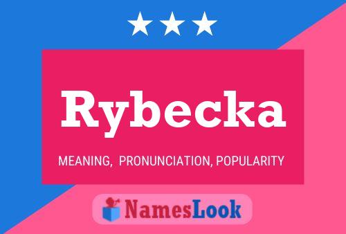 ملصق اسم Rybecka